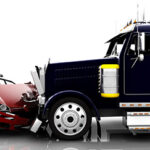 commercial trucks hitting car | truck accident attorney