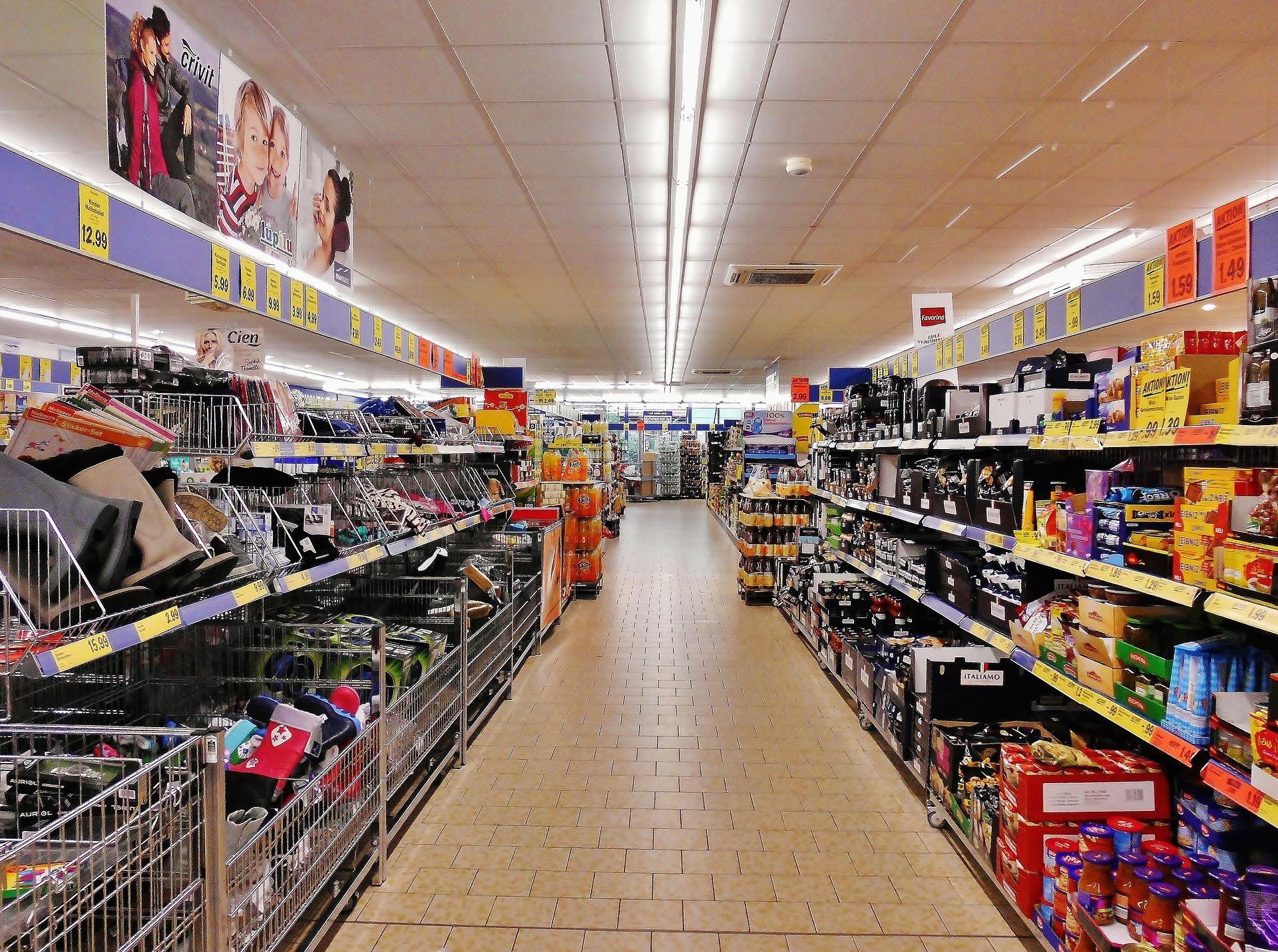 grocery store aisle | product liability attorney